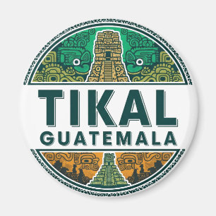 Tikal Guatemala Reisen Magnet
