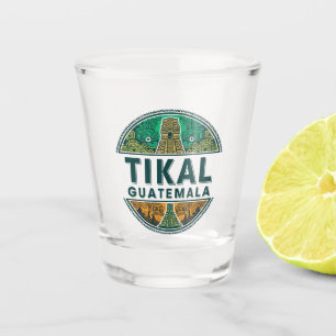 Tikal Guatemala Reisen Schnapsglas