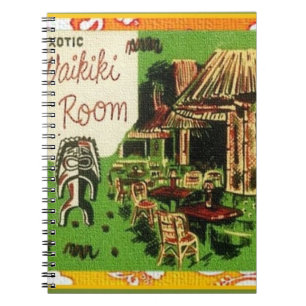 Tiki Art - Exotic Waikiki Room Notizblock