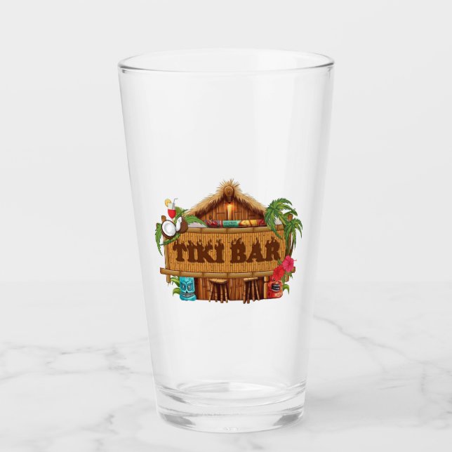 Tiki Bar Glass Glas (Vorderseite)