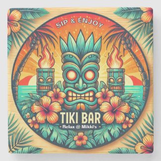 Tiki Bar Stone Untersetzer