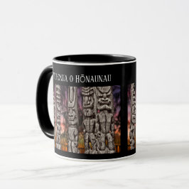 Tiki Council, Big Island, Hawaii, Schwarze Tasse