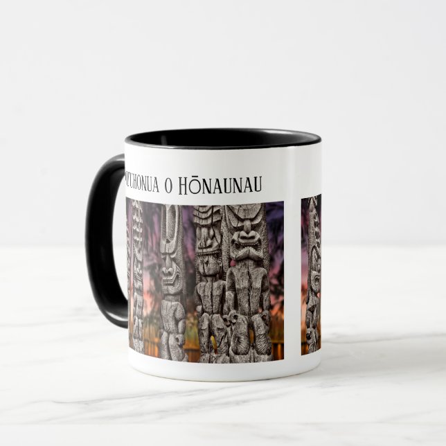 Tiki Council, Big Island, Hawaii, Tasse (Vorderseite Links)