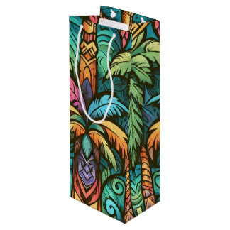 Tiki Culture Gift Bag 01 Geschenktüte Für Weinflaschen
