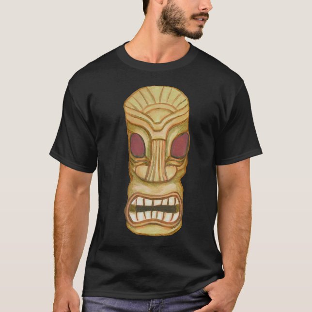 Tiki Head T-Shirt (Vorderseite)