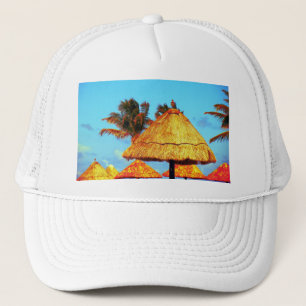 ~Tiki Huts~ HAT Truckerkappe