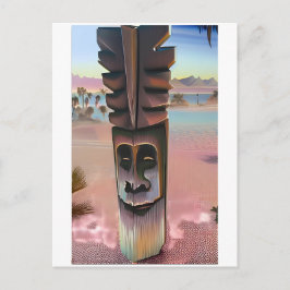 Tiki Illusions Postkarte