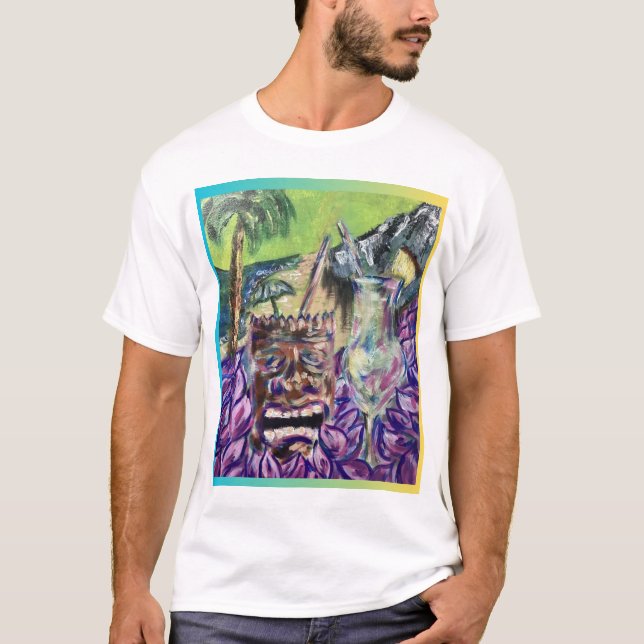 Tiki & Luau T - Shirt (Vorderseite)