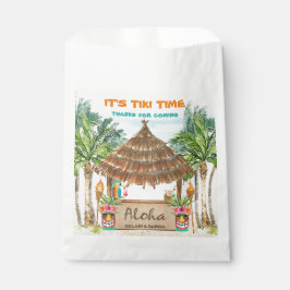 Tiki Luau | Tropischer Strand Geschenktütchen