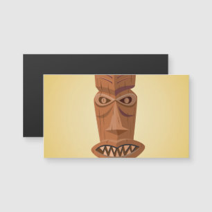 Tiki Magnetic Business Cards Magnetkarte