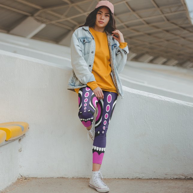 Tiki-Maske Leggings (Von Creator hochgeladen)