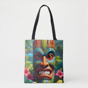 Tiki-Maske Tasche