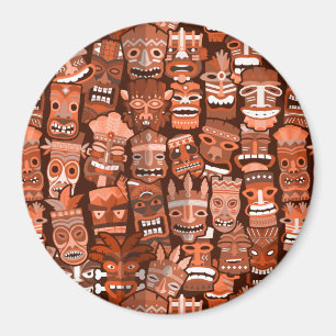 TIKI Muster 3 Magnet
