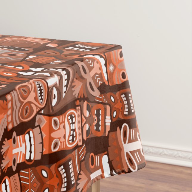 TIKI Muster 3 Tischdecke (Beispiel)