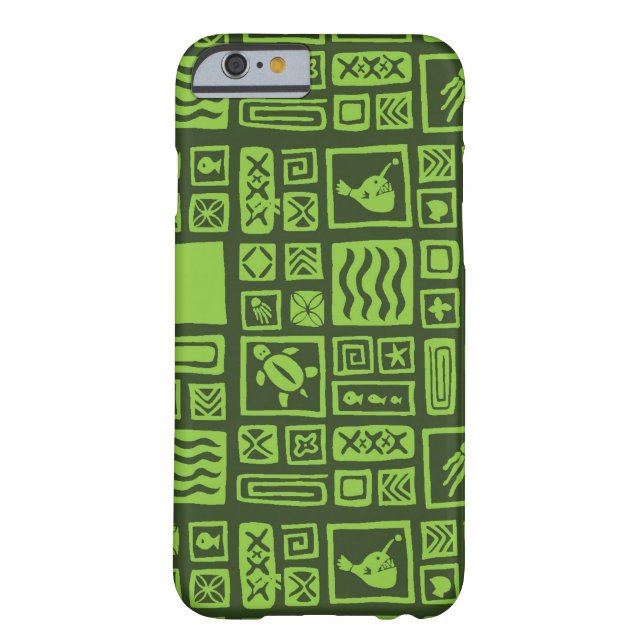 Tiki-Muster Case-Mate iPhone Hülle (Rückseite)