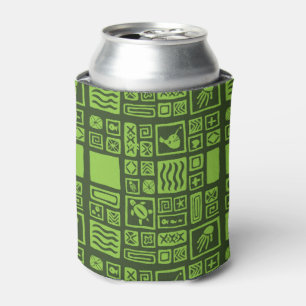 Tiki Muster Dosenkühler