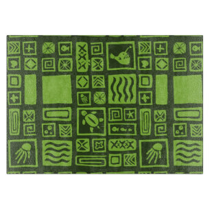 Tiki Muster Schneidebrett