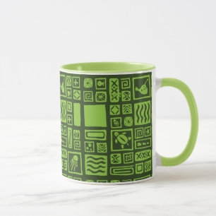 Tiki-Muster Tasse