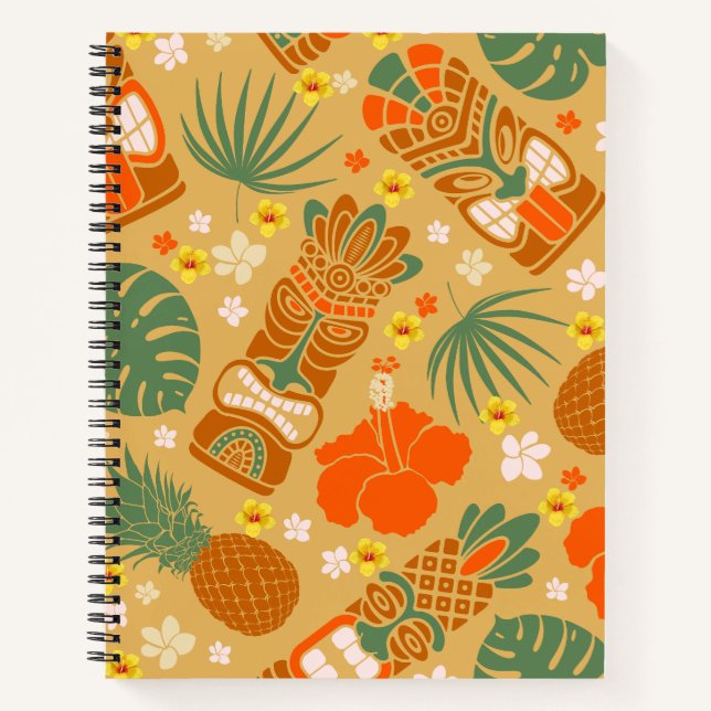 Tiki Notizbuch (Vorderseite)