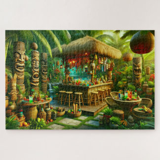 Tiki Oasis Enchanted Tropical Backyard Escape
