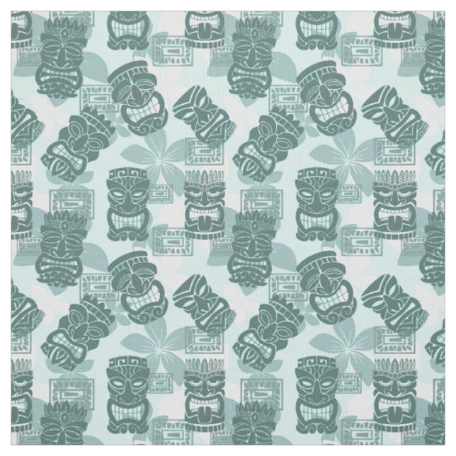 Tiki Party - Ozean Stoff (Muster)