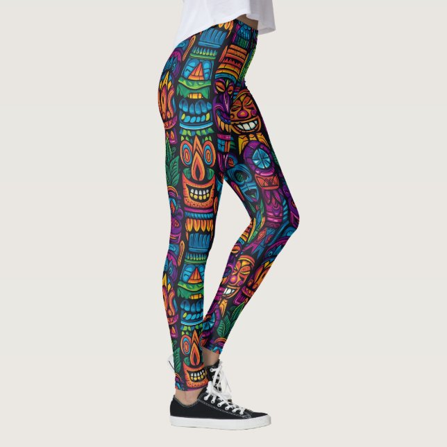Tiki Pop Fashion Leggings (Rechts)