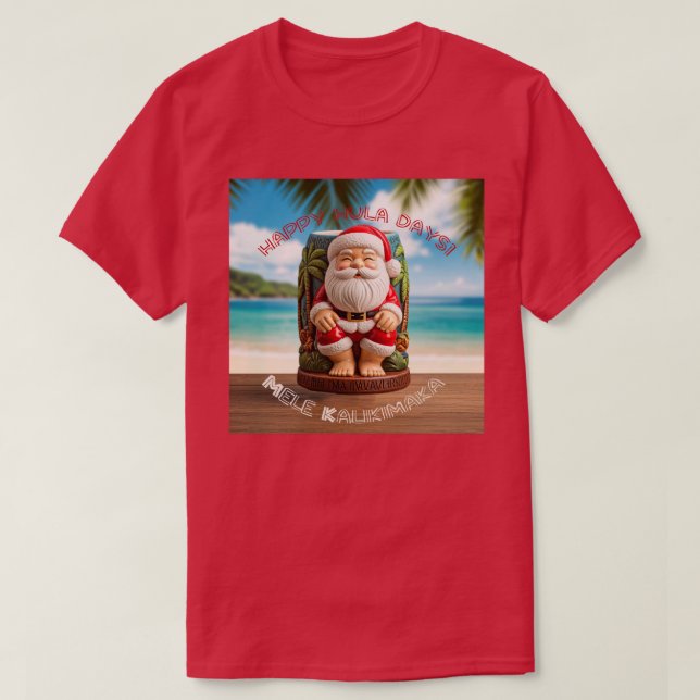 Tiki Santa T-Shirt (Design vorne)