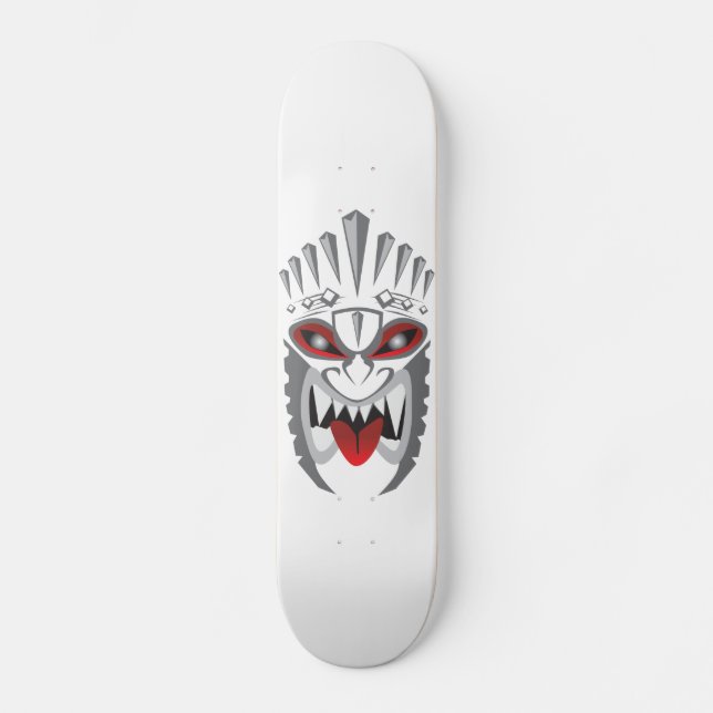 Tiki Skateboard (Vorderseite)