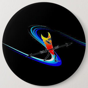 Tiki Surfer Button