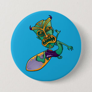 Tiki Surfer Button