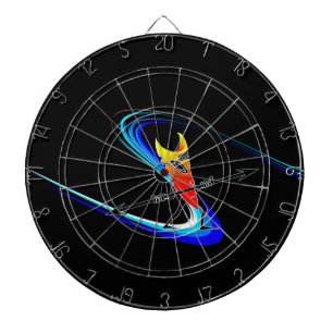 Tiki Surfer Dartscheibe