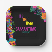 Tiki Time Birthday Party