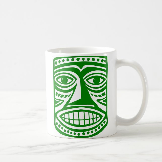 Tiki Toby - Green Kaffeetasse (Rechts)