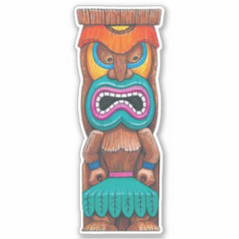 Tiki Totem 2 Aufkleber