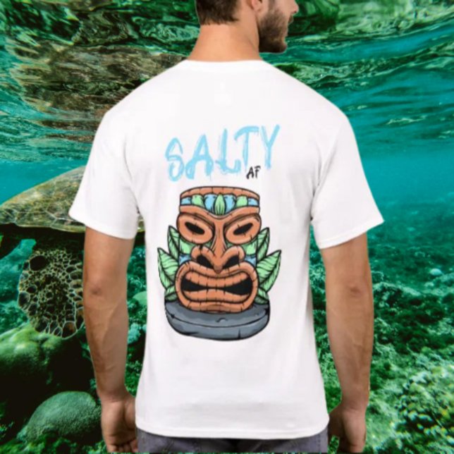 Tiki Totem von Salty AF T-Shirt (Von Creator hochgeladen)