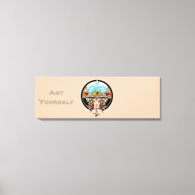 Tiki Village Leinwanddruck (Vorderseite)