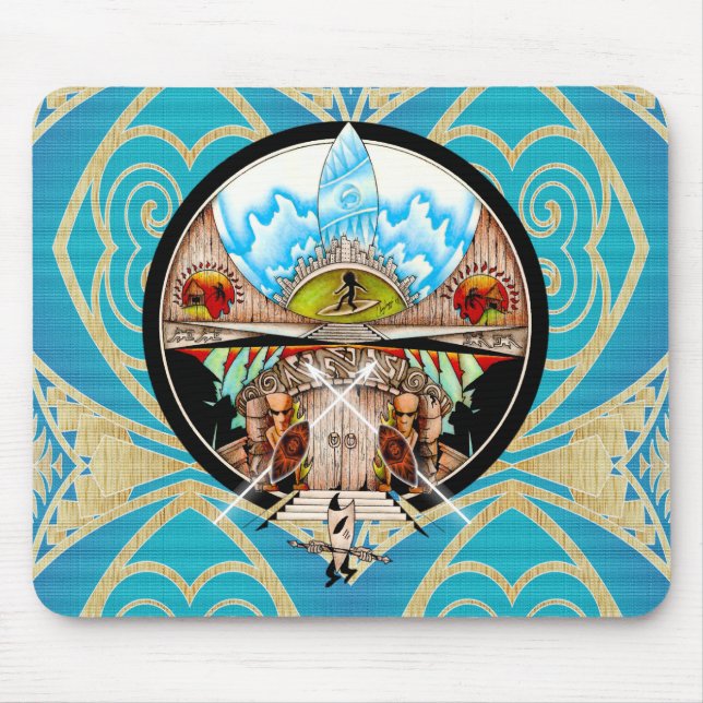 Tiki Village Mousepad (Vorne)