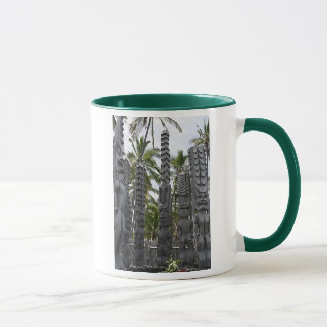 Tiki Wächter am Ort von Schutz - Tasse (Rechts)