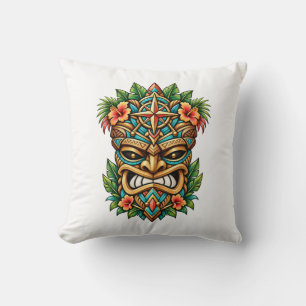 Tiki-Wächter-Wurfkissen Golden Reef Kissen