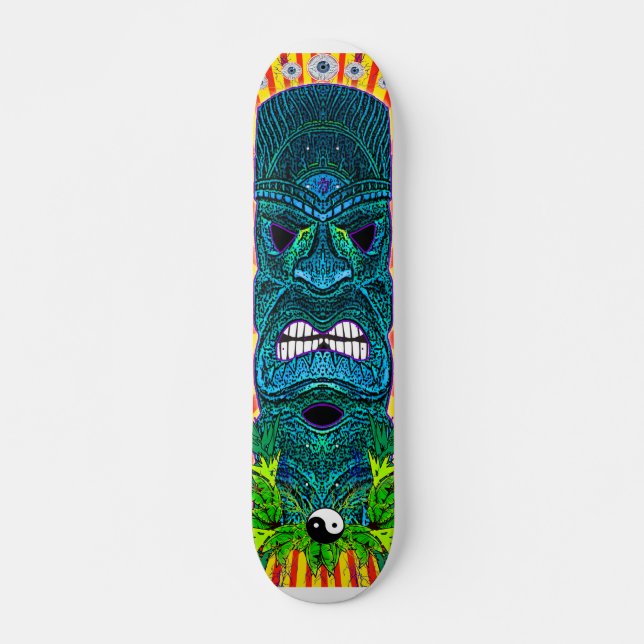 TIKI YIKI SKATEBOARD (Vorne)