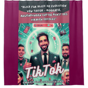 TikTok das Buch Duschvorhang