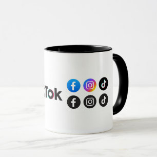 Tiktok Lovers - Combo-Kaffee-Tasse Tasse
