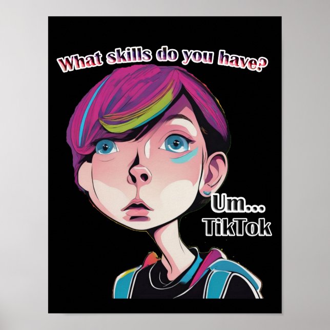 TikTok Teens Poster (Vorne)