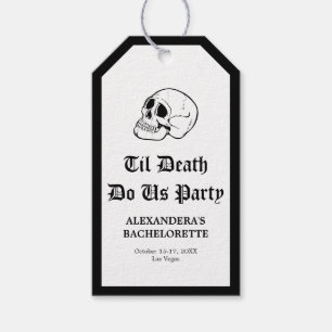 Til Death Do Uns Party Bachelorette Bevorzugung Geschenkanhänger