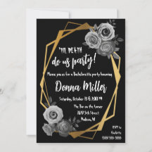 Til Death Do Uns Party, blumenreicher Junggeselinn