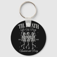 Til Death Do Uns Party Retro Halloween Bachelorett