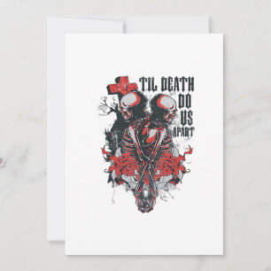 Til Death Do us Apart Feiertagskarte