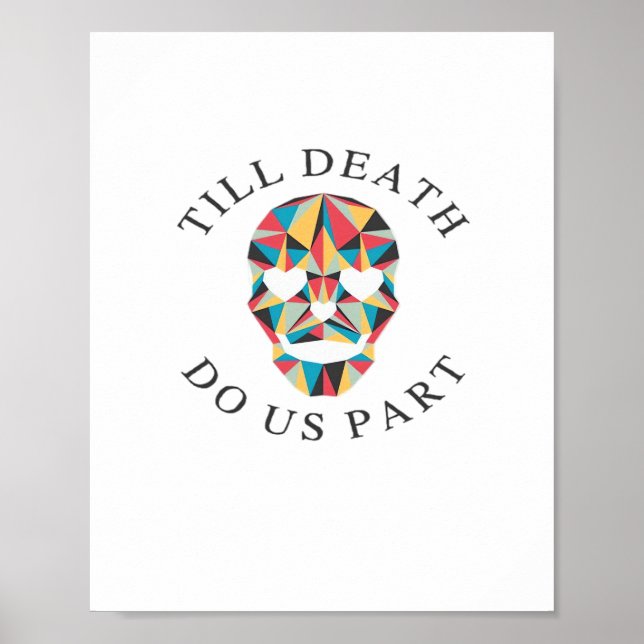 Til Death Do us Funny & Classic Halloween Poster (Vorne)