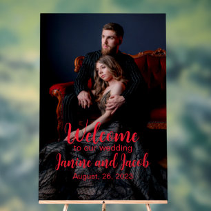 Til Death Do us Part Dark Goth Moody Begrüßungszei Acrylschild