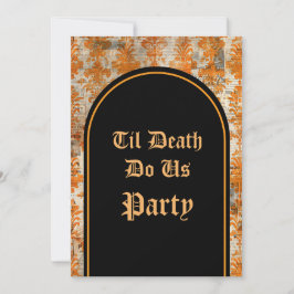 Til Death Do us Party Halloween Einladung